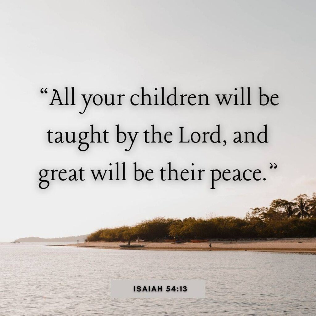 Bible Verses About Children