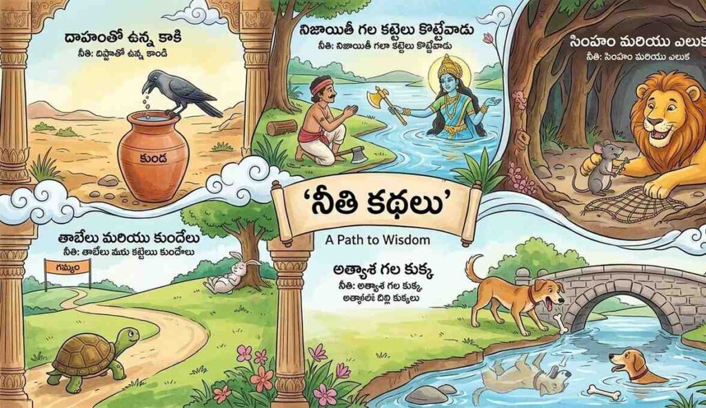 Moral Stories in Telugu for Kids