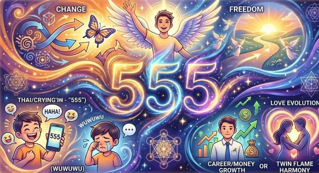 What does 555 mean