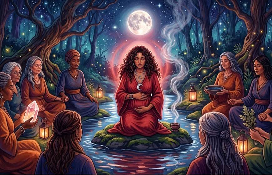 period on full moon spiritual meaning